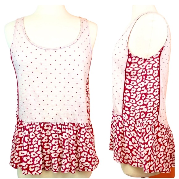 Anthropologie Tops - 😍 SALE! Anthro Peplum Leopard Top